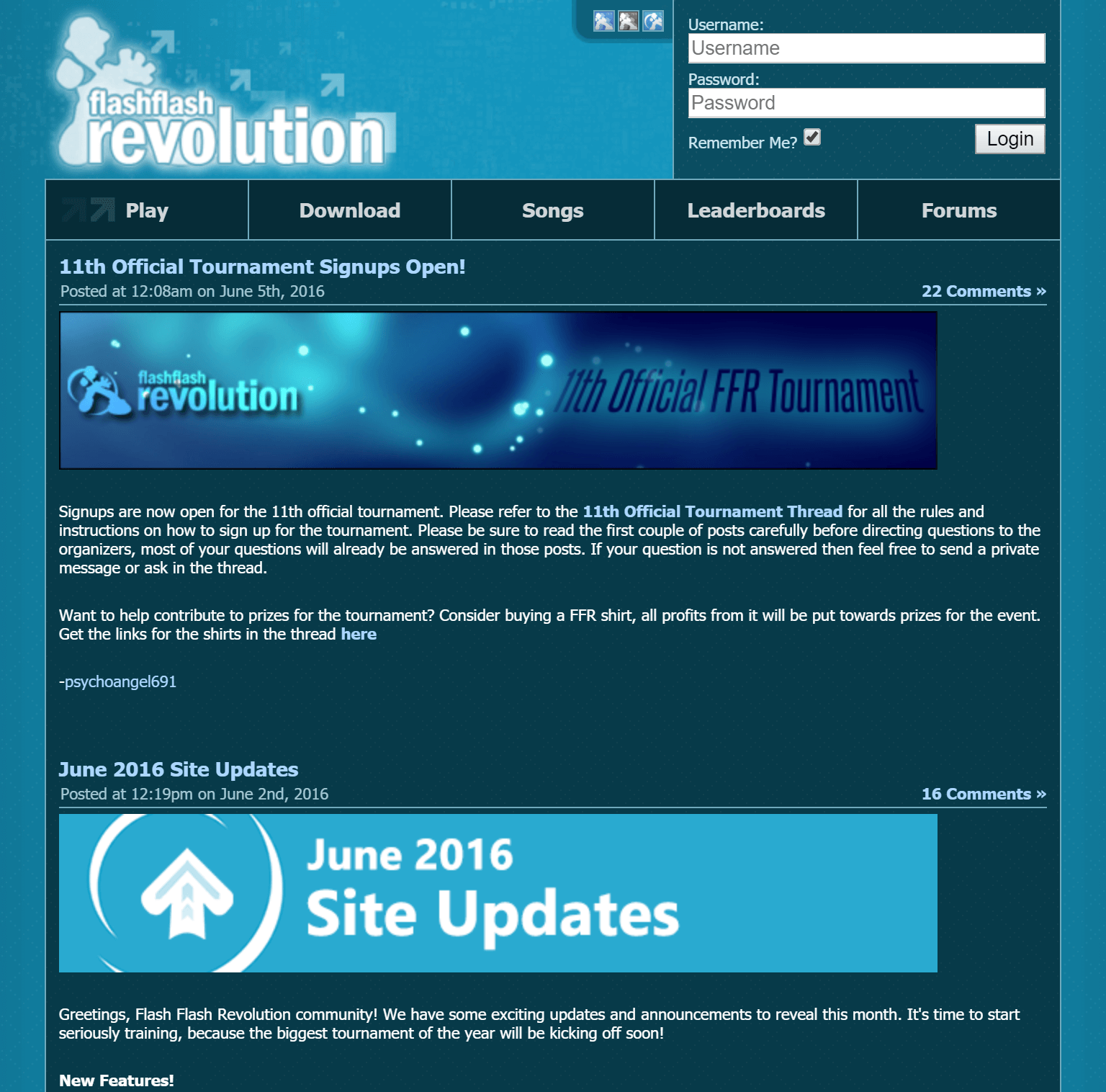 New Homepage Design