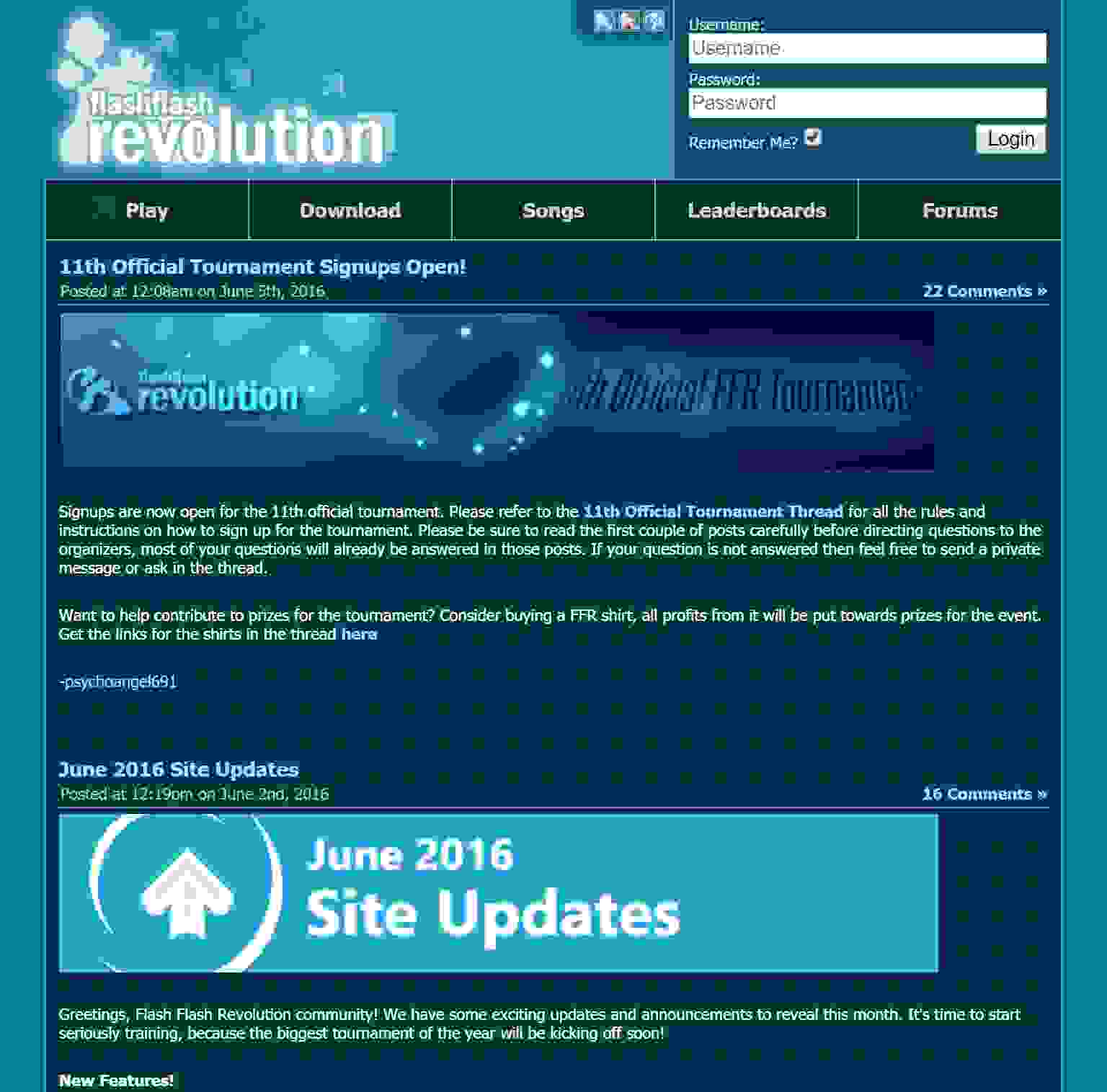 New Homepage Design